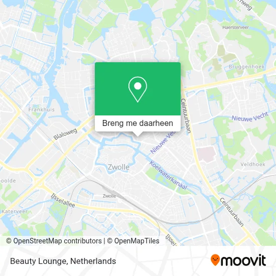Beauty Lounge kaart