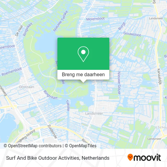 Surf And Bike Outdoor Activities kaart