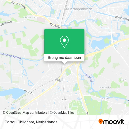 Partou Childcare kaart