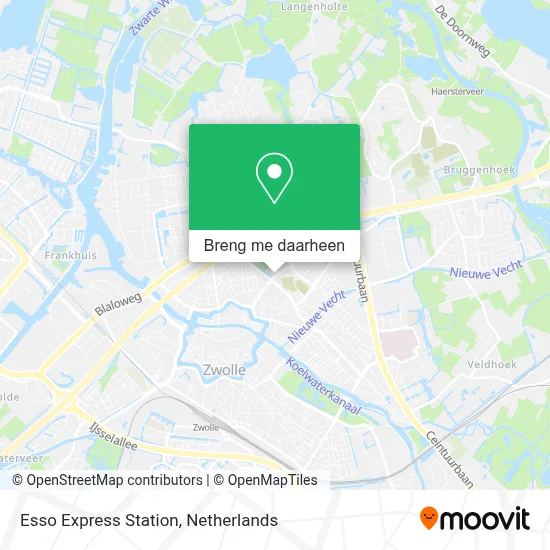 Esso Express Station kaart