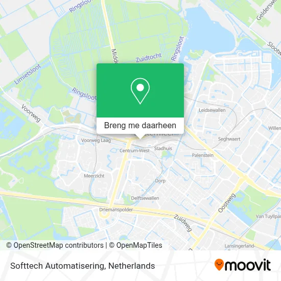 Softtech Automatisering kaart