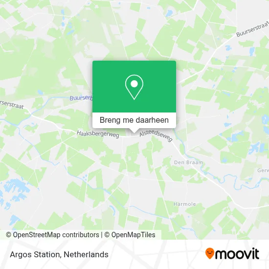 Argos Station kaart