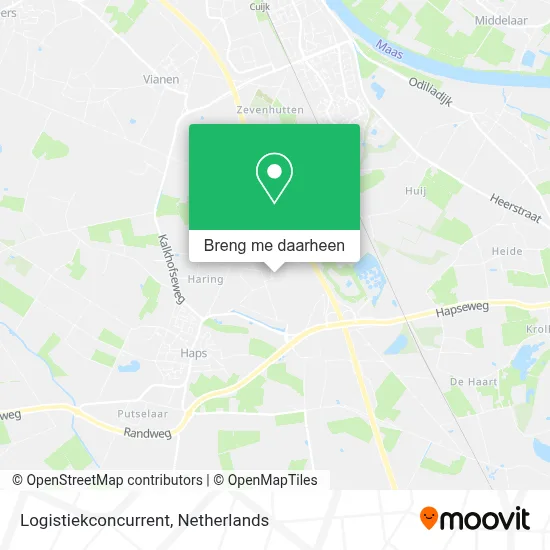 Logistiekconcurrent kaart