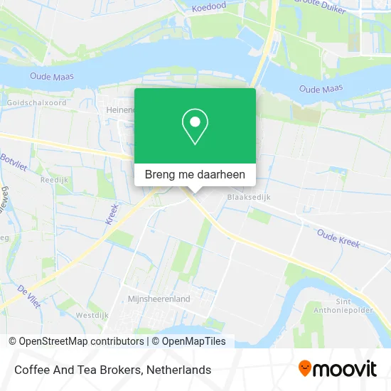 Coffee And Tea Brokers kaart