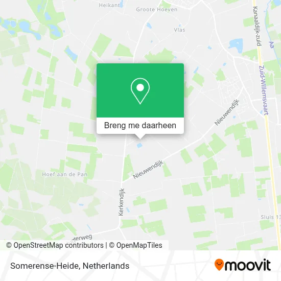 Somerense-Heide kaart