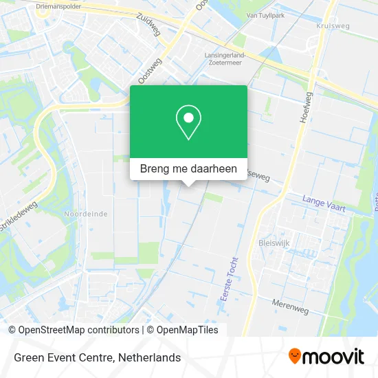 Green Event Centre kaart