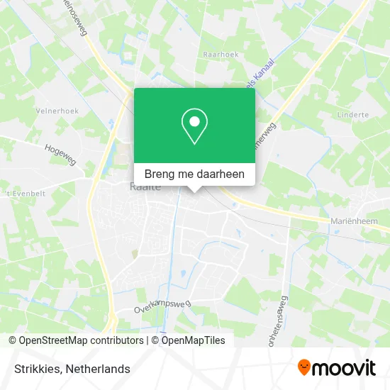 Strikkies kaart
