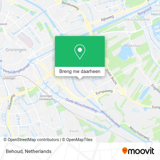 Behoud kaart