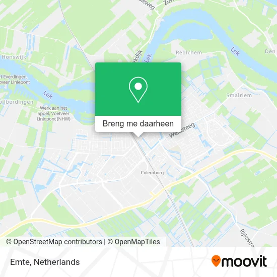 Emte kaart