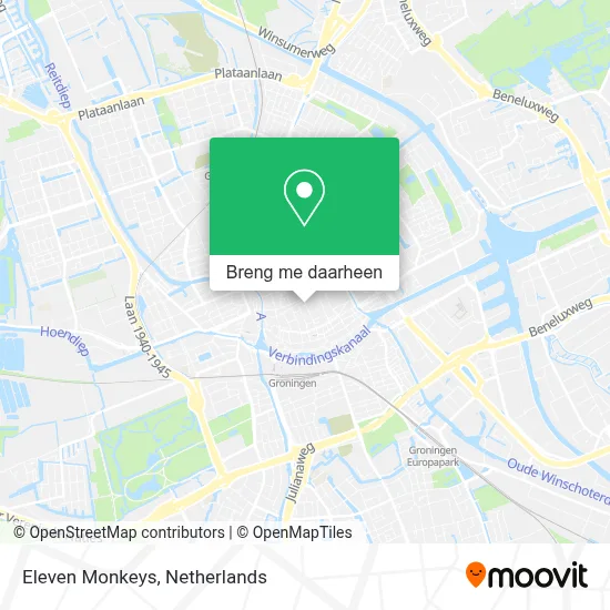 Eleven Monkeys kaart