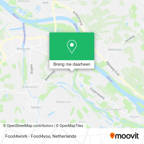 Food4work - Food4you kaart