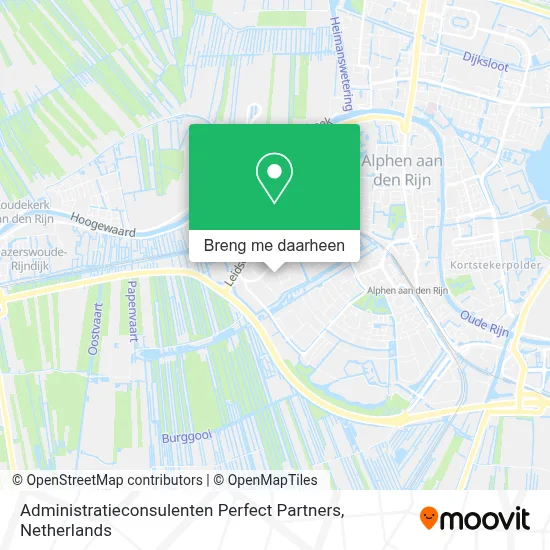Administratieconsulenten Perfect Partners kaart
