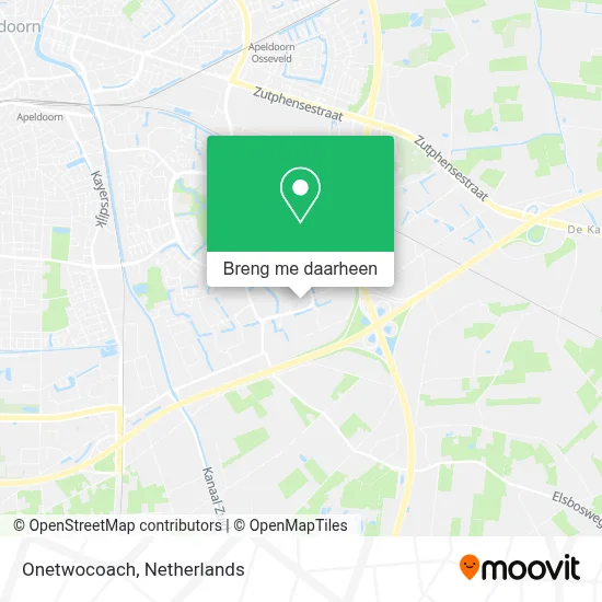Onetwocoach kaart