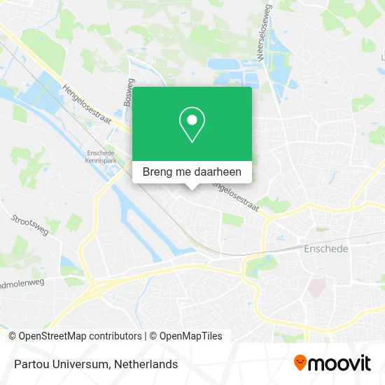 Partou Universum kaart