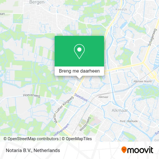 Notaria B.V. kaart