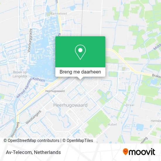 Av-Telecom kaart