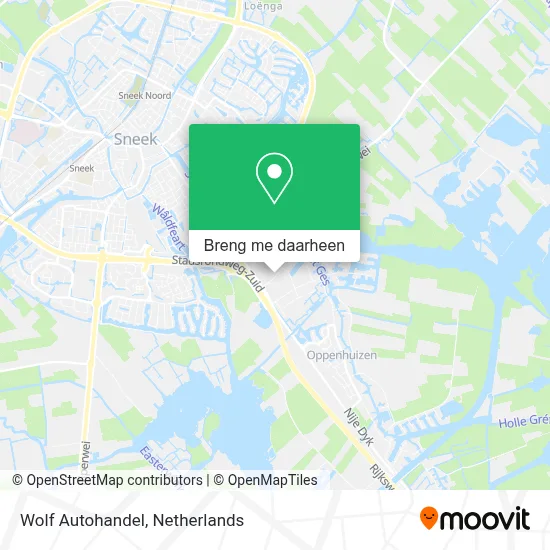 Wolf Autohandel kaart