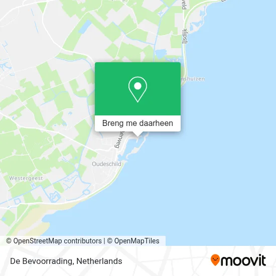 De Bevoorrading kaart