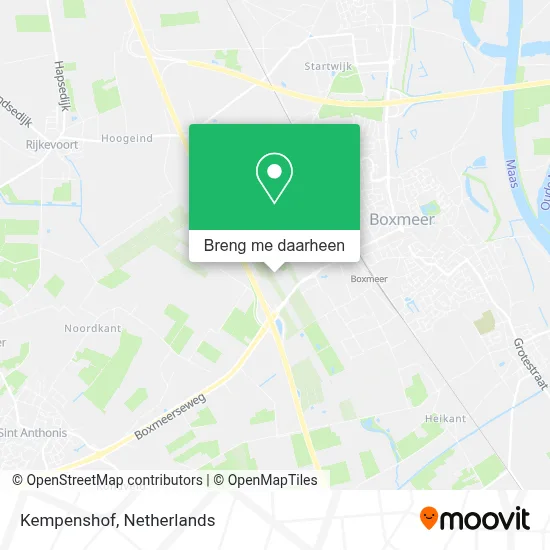 Kempenshof kaart