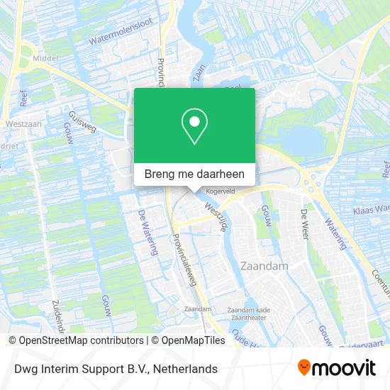 Dwg Interim Support B.V. kaart