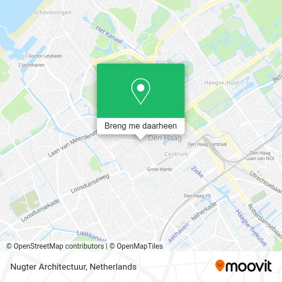 Nugter Architectuur kaart