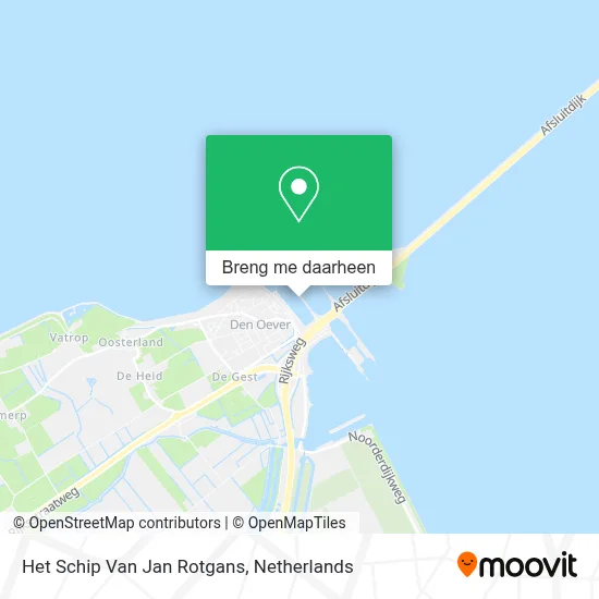 Het Schip Van Jan Rotgans kaart