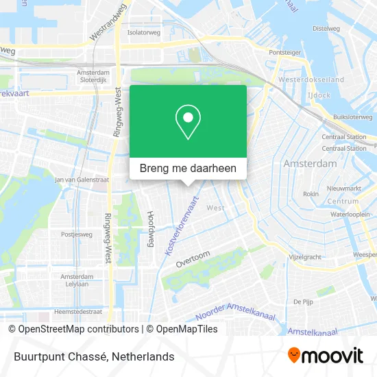 Buurtpunt Chassé kaart