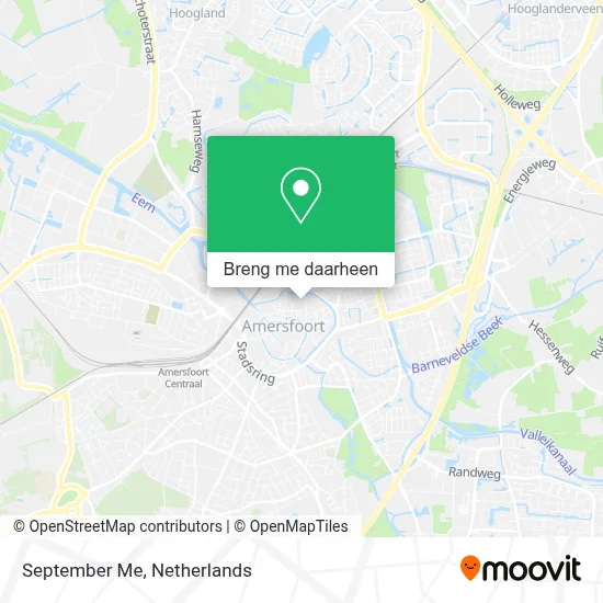 September Me kaart
