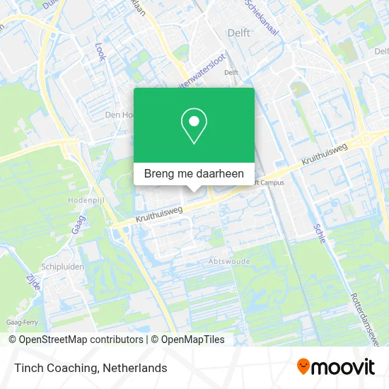 Tinch Coaching kaart