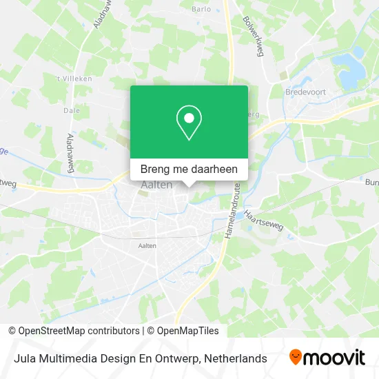 Jula Multimedia Design En Ontwerp kaart