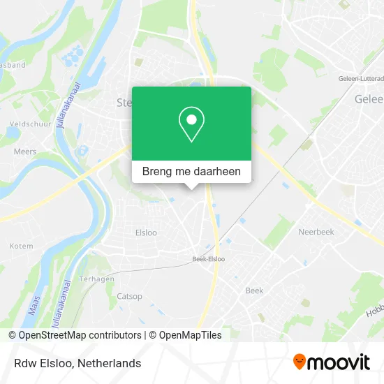 Rdw Elsloo kaart