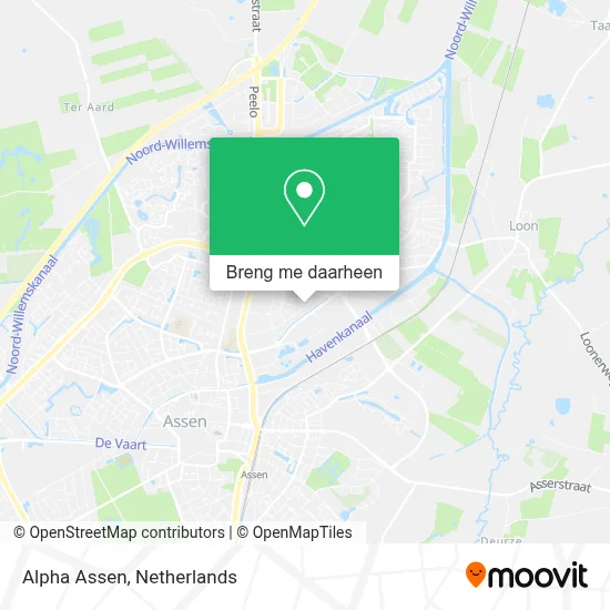Alpha Assen kaart