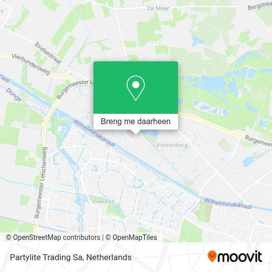 Partylite Trading Sa kaart