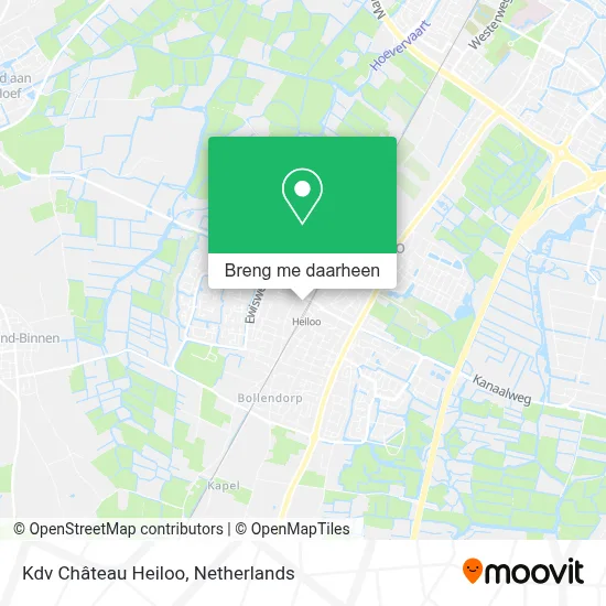 Kdv Château Heiloo kaart