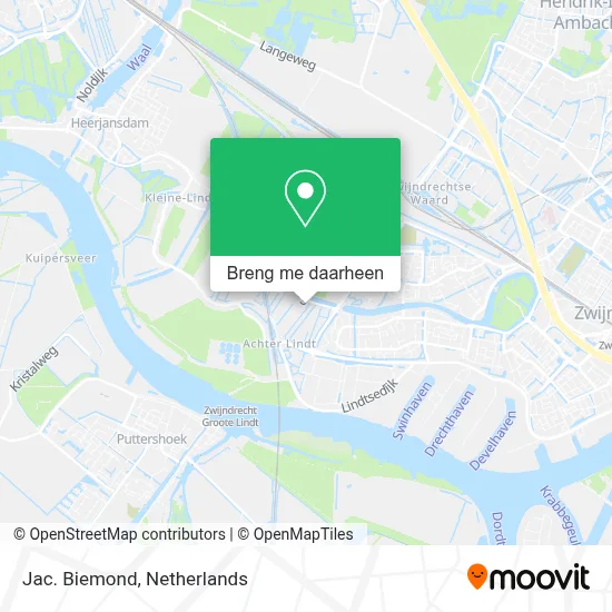 Jac. Biemond kaart