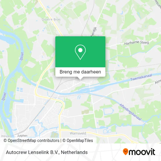 Autocrew Lenselink B.V. kaart