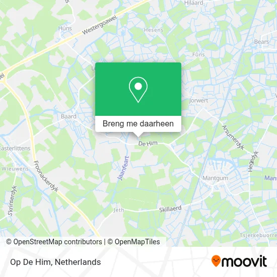 Op De Him kaart