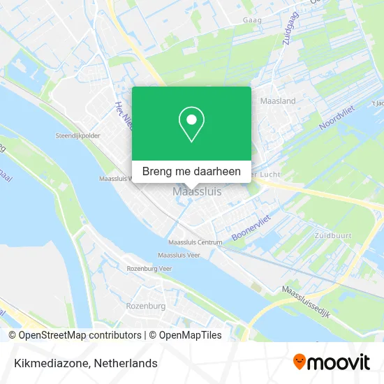 Kikmediazone kaart