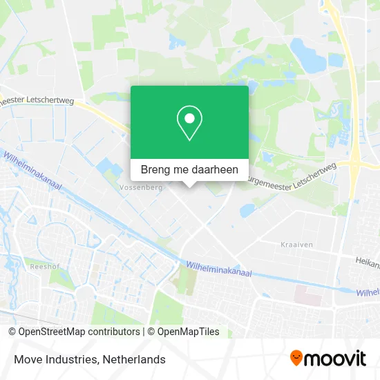 Move Industries kaart