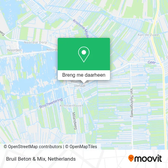 Bruil Beton & Mix kaart