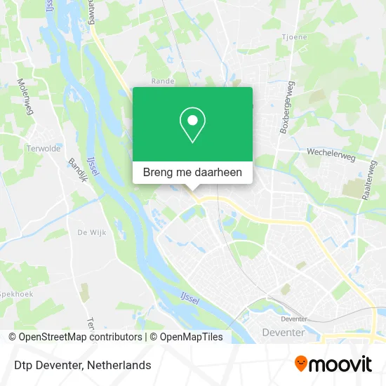 Dtp Deventer kaart