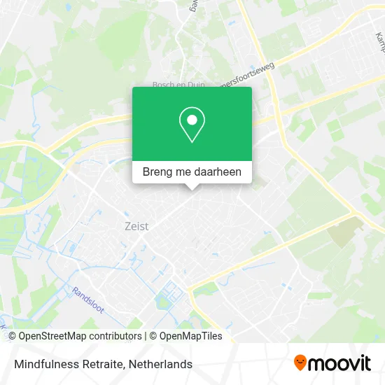 Mindfulness Retraite kaart