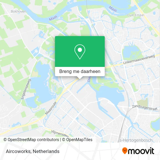 Aircoworks kaart