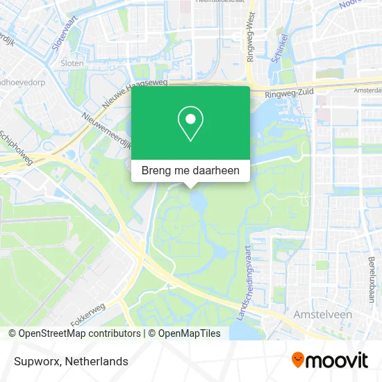 Supworx kaart