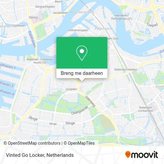 Vinted Go Locker kaart