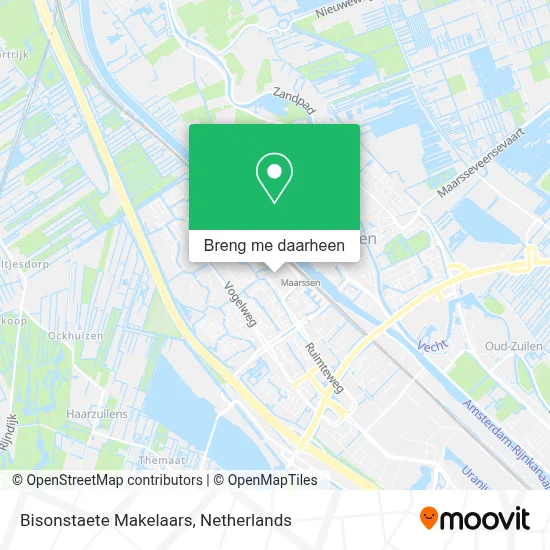 Bisonstaete Makelaars kaart