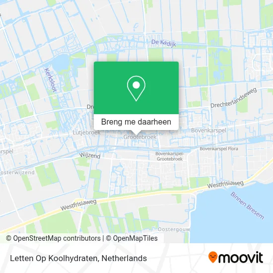 Letten Op Koolhydraten kaart