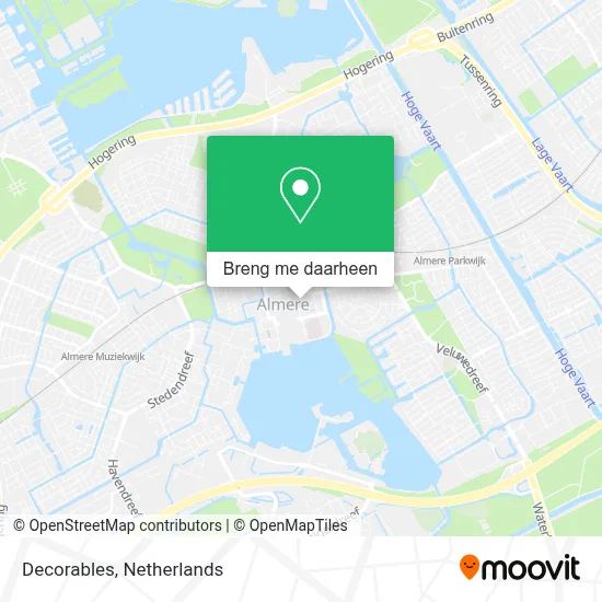 Decorables kaart