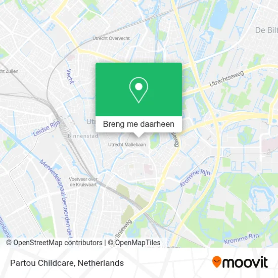 Partou Childcare kaart