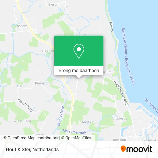 Hout & Ster kaart